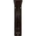 thumbnail image 2 of Ekena Millwork 2"W x 5 1/2"D x 8"H Ashford Triple, Wrought Iron Bracket, (Triple center brace), Antiqued Bronze, 2 of 4