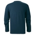 thumbnail image 2 of The American Outdoorsman X Stitch Performance Long-Sleeve Crewneck For Men (Gibraltar Sea Heather, Medium), 2 of 3