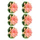 thumbnail image 1 of Bewildely Loto artificial no tóxico apto para mascotas de 6 piezas para decoración de estanque hipoalergénico, amplia aplicación Decoración Rosa, 1 of 6