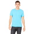 thumbnail image 1 of Bella + Canvas T-Shirt Unisexe à Manches Courtes - AQUA - 2TG, 1 of 3