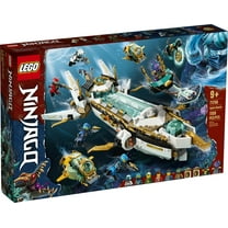 LEGO NINJAGO Hydro Bounty Building Set, 71756 Submarine Toy with Kai and Nya Minifigures, Ninja Toys, Gifts, Presents for Kids, Boys, Girls Age 9 Plus Years Old