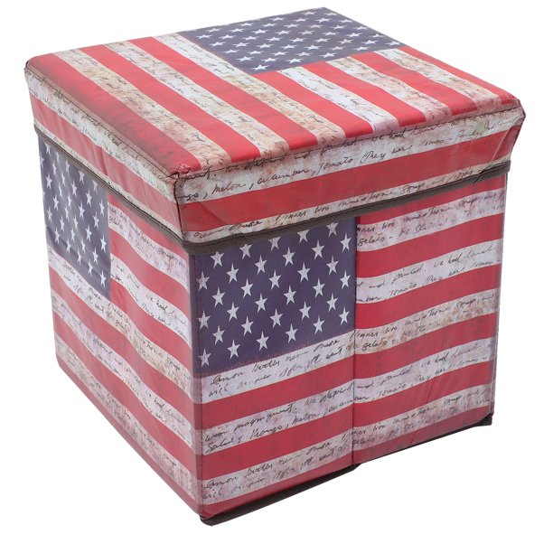 Rosarivae Storage Ottoman Household Folding Storage Ottoman Stool