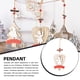 thumbnail image 5 of Colgador de puerta Colgante de pared Adorno de Navidad Accesorios de festival Decorativo Sala de estar Atractivo Aniversario Calcomanía de Kits de decoración para fiestas patrón de corazón Yuarrent HA069606-03, 5 of 6