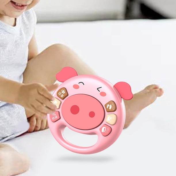 Baby Musical Electronic Toy with Lights & Sounds Kids Drum Set for ...