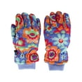 thumbnail image 2 of CTM Kids' Print Design Winter Ski Gloves by Wootie, 2 of 5