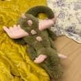 thumbnail image 2 of Matcha Dragon Vert Peluche Jouet Doux Mignon Dragon Peluche Décorations de Noël Cadeaux, 2 of 3