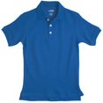 thumbnail image 3 of French Toast School Uniform Unisex Short Sleeve Pique Polo Shirt 31958-20 (Royal Blue), 3 of 3