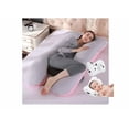 thumbnail image 2 of Almohada Xtellar rosa Para Embarazo Y Lactancia Jumbo + Regalo Microgel, 2 of 2