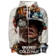 thumbnail image 3 of Sudadera con capucha con estampado 3D del juego de disparos Call of Duty COD, sudadera informal de estilo callejero para entusiastas de los juegos STG, sudadera con capucha de moda Harajuku para hombr, 3 of 5