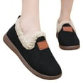 thumbnail image 5 of Slippers for Women Indoor Fluffy Slippers Cozy Women's Slippers Autumn Winter Thickened Home Footwear For Casual Comfort, 5 of 8