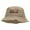 Khaki, variant on Arrows Dance Revolution Embroidered Pigment Dyed Bucket Hat - White OSFM