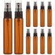 thumbnail image 1 of 10 Pcs Brown Colored Spray Bottle Glass Small Empty Spray Bottle Perfume Liquid Dispenser for Make up and Skin Care (10ml, Light Brown), 1 of 4