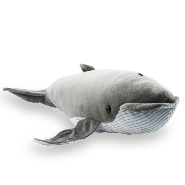 Realistic Baleen Whales Whale Stuffed Animal Plush Toy, Lifelike Ocean ...