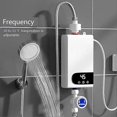 thumbnail image 5 of 4500W Newest Water Heater Instant Water Heater Tankless Instantaneous Faucet Tap Hot Water Crane LED Digital EU Plug, 5 of 5