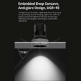 thumbnail image 5 of Tuya Zigbee Smart Dimming Spotlight 12W LED Spotlight Anti-Glare Dimmable Ceiling Light Recessed Ang, 5 of 5