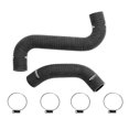 thumbnail image 1 of Mishimoto MMHOSE-WRX-01MBK Radiator Hose  Matte Black; Silicone; With 2 Hoses And 4 Worm Gear Clamps, 1 of 1