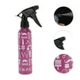 thumbnail image 3 of Unique Bargains 1 Pc Refillable Spray Bottles Tools Pattern Hair Spray Bottles for Hair 300ml Rose Red, 3 of 6