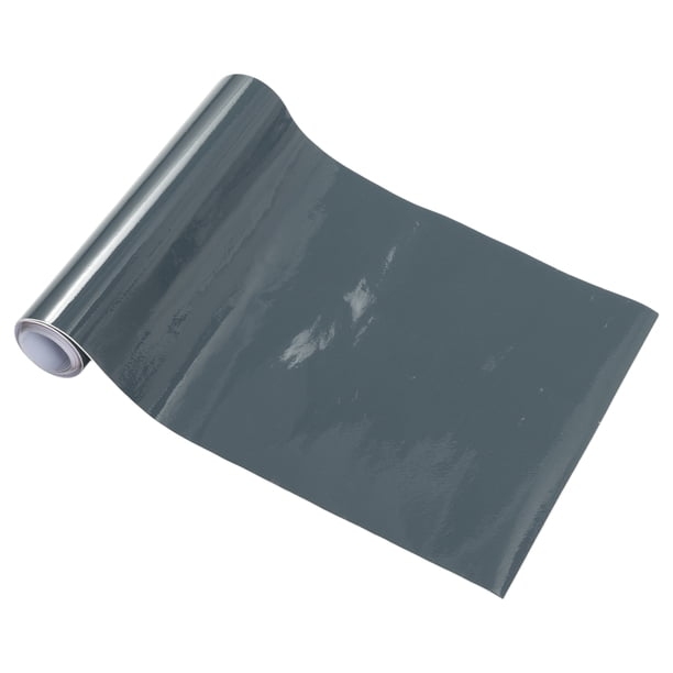 Película protectora de envoltura de automóvil Gloss gris de Unique Bargains 152x15cm / 5ft x 0.5ft Cubierta de vinilo para exterior e interior 5.5mil 1 Pc Universal