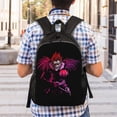 thumbnail image 4 of Death Note Ryuk Backpacks Casual Daypacks Student Book Bag Printing Satchel Rucksack Lightweight Schoolbag, 4 of 8