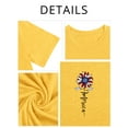 thumbnail image 5 of XCHQRTI Faith 4th of July Shirt Plus Size Women Graphic Tees Summer Short Sleeve Tops, 5 of 7