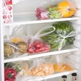 thumbnail image 4 of 200 Pcs Plastic Food Bag，Food Storage Bags Clear Plastic Produce Bag Suitable for Fruits  Vegetable  Bread Food Storage, 4 of 10