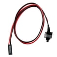 thumbnail image 2 of Reemplazo del botón de encendido/apagado del interruptor del Cable de alimentación de base de la computadora Hugo Cable de alimentación para computadora PC, 2 of 8