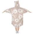 thumbnail image 2 of joogoo Blanket Hoodie for Flower Pattern Oversize Sweatshirt 3-14 YR L, 2 of 7