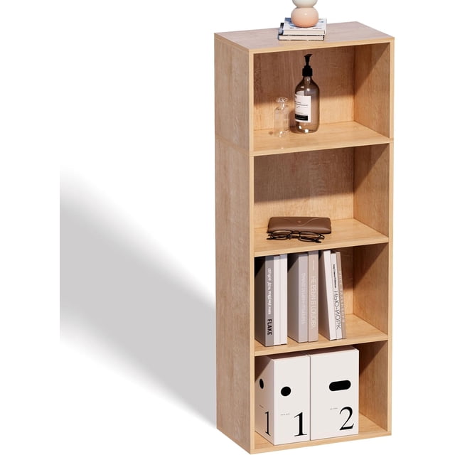 Storage Organizer Wooden Open Shelf Bookshelf Versatile Storage Cubes for Living Room,Bedroom Home Office