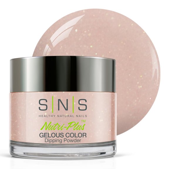 SNS Gelous Color Nail Dipping Powder, Flirty Baby NOS24, 1 Oz