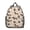 Silver-21, variant on Hand-Drawn Dog Graphic Student Backpack – Cute Puppy Paw Print with Bone and Tail Cartoon Design, Artistic Watercolor Style for School