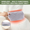 thumbnail image 3 of Portable USB Heating Waist Belt | 3-Second Fast Heat & Waterproof | Adjustable Waist Support Pad for Back Pain & Cramps | Hand Warmer with 5 Temp Settings & Auto Shut-Off, 3 of 5