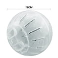 thumbnail image 4 of Pet Mini Jogging Ball Hamster Ejercicio Plástico Transparente Trot Ball Juguetes (Blanco), 4 of 7