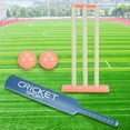 thumbnail image 4 of Beginner Cricket Set for Youngsters with Bat,Balls and Practice Target,Outdoor Sports Equipment for Backyard and Park Activities,Lightweight Training Kit for Hand-Eye Coordination Development(Blue), 4 of 9