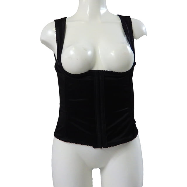 Faja Chaleco Modelador Body Secret - 718 corrector de postura Negro T G