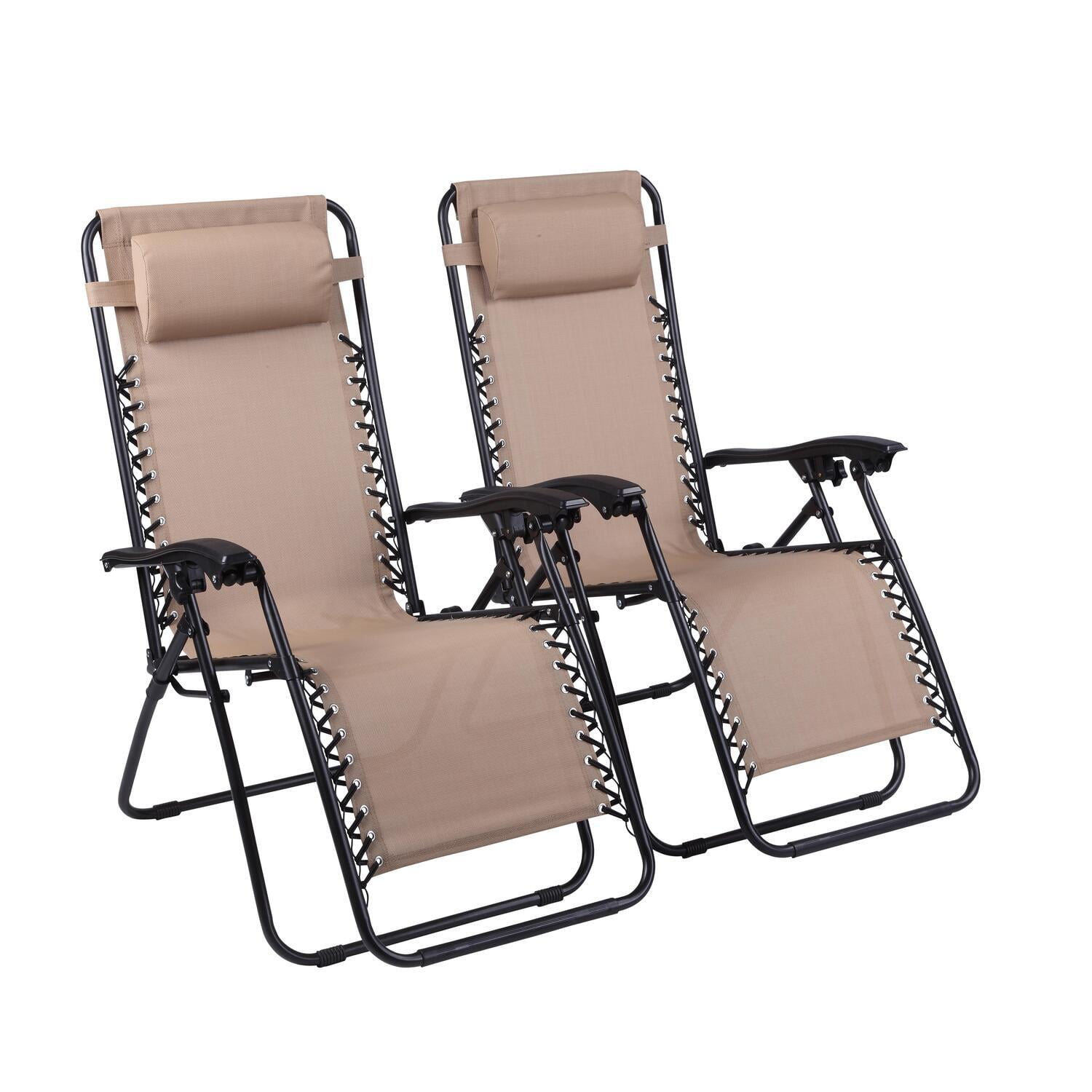 Patio Lounge Chairs Set of 2 Lounge Chairs for Outside Outdoor Lounge