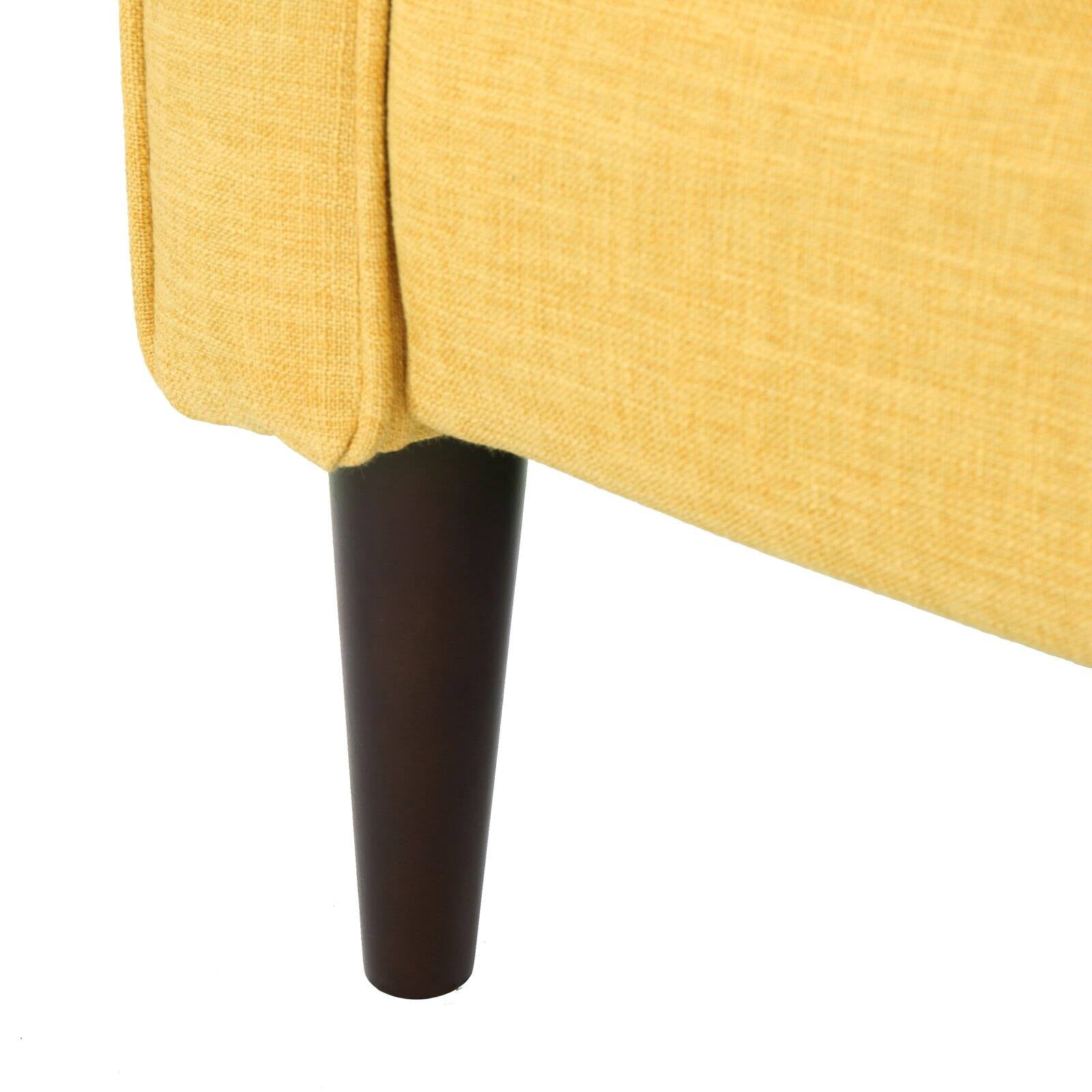 Christopher Knight Home Mervynn Mid-Century Modern Button Tufted Fabric Recliner by  Muted Blue Pushback Recline