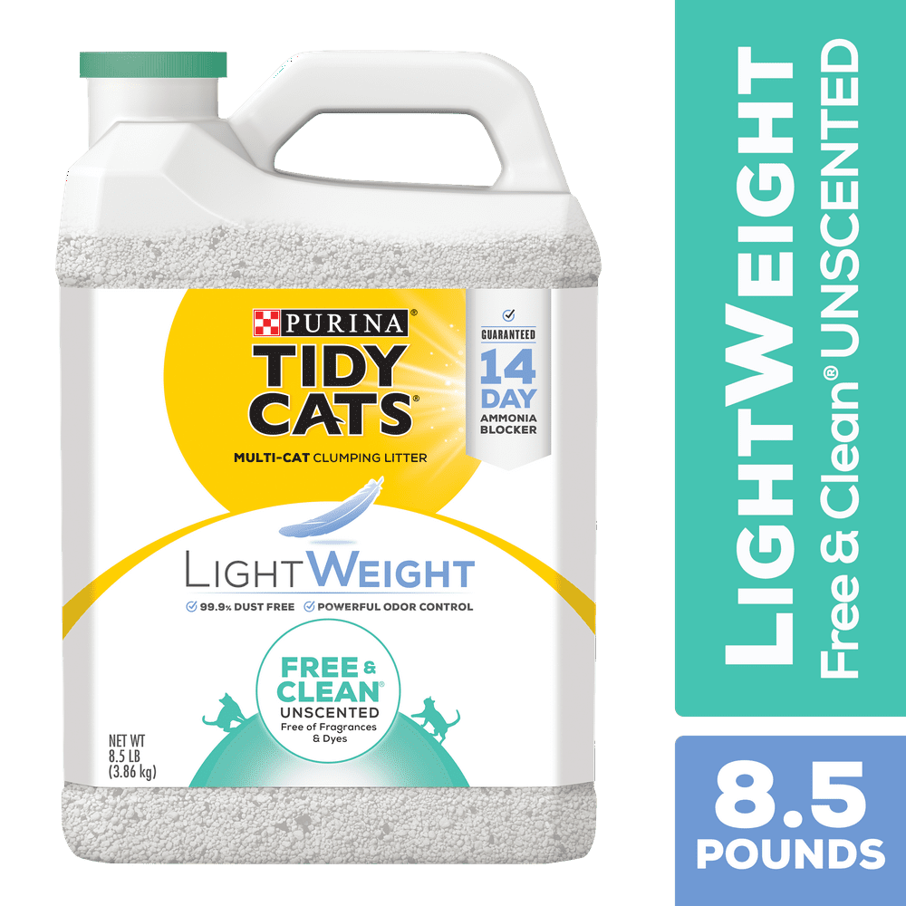 Purina Tidy Cats Low Dust, Clumping Cat Litter, LightWeight Free