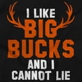 thumbnail image 2 of I Like Big Bucks Funny Hunting Men's Graphic T Shirt Tees Brisco Brands S, 2 of 5
