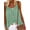 Green, variant on Womens Summer Tank Tops Sleeveless T Shirt Casual Loose Fit Tunic Blouses Boho Green Leaf Print Spaghetti Strap Loose Casual Cami Tank Top Wine red 2XL