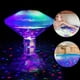thumbnail image 4 of Luz LED RGB flotante subacuática | 8 modos de cambio de color | Lámpara de piscina y spa a pilas | Plástico ABS para bañeras, jacuzzis y piscinas, 4 of 5