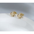 thumbnail image 3 of Pendientes De Plata Clásica Tory Burch Doble T Joyería Chapado En Oro De 18 Quilates Redondos TB Para Damas, 3 of 4