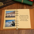 thumbnail image 2 of RETON 2PCS Travel Journal Writing Refillable Notebook Pad Men Women Vintage Leather Journal with Vintage Charm for Writing Sketch Journal, Ideal Gift for You (Brown, 7 Inches), 2 of 6