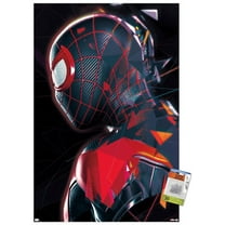 Marvel's Spider-Man: Miles Morales - Profile Wall Poster with Pushpins, 22.375" x 34"