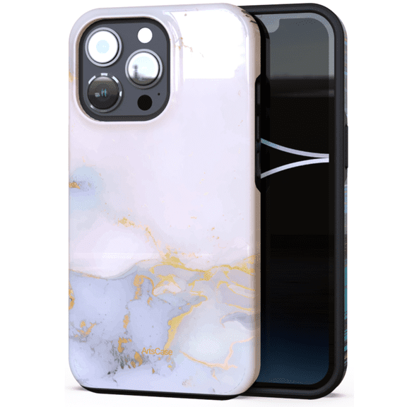 ArtsCase - Print Design Tough Case for iPhone 15 Pro Max - Hint of Vanilla