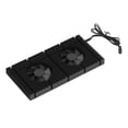 thumbnail image 2 of Disipador de calor VRAM con ventilador PWM dual, ventilador GK6 PWM dual, enfriador de memoria de plano posterior, radiador de placa posterior GPU, muy recomendado, 2 of 8