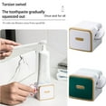 thumbnail image 3 of tamizeot Toothpaste Squeezer Dust-proof Dispenser Facial Rolling Holder Bathroom Green 1Set, 3 of 6
