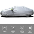 thumbnail image 2 of Car Cover Full Sedan Covers with Reflective Strip Sunscreen Protection Dustproof Scratch-Resistant Universal XXL, 2 of 6