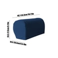 thumbnail image 3 of Sofa Armrest Cover, Elastic Plaid Protector, Thick Non-Slip Universal Cover for Sofa, 2 Pack, 3 of 6