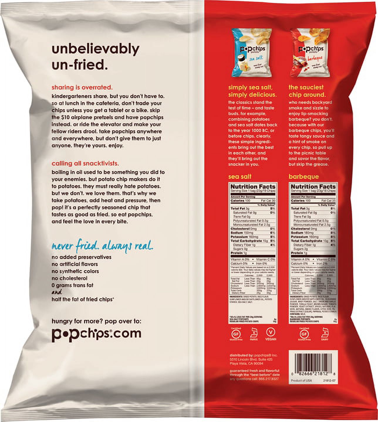 Popchips variety pack, 6 CT - image 2 of 6