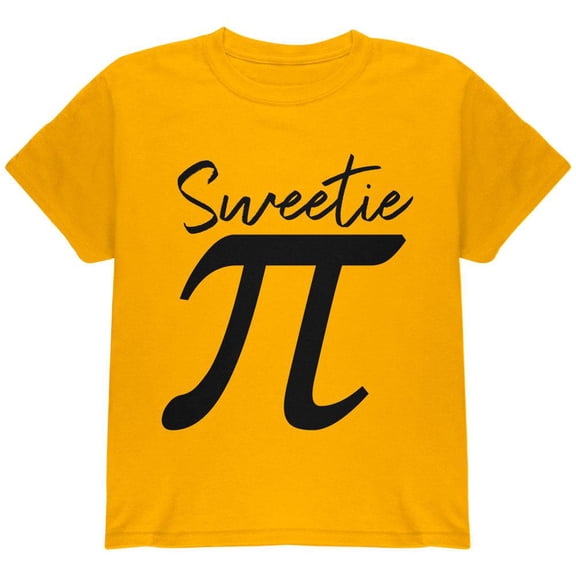 Pi Day Sweetie Math Pun Youth T Shirt